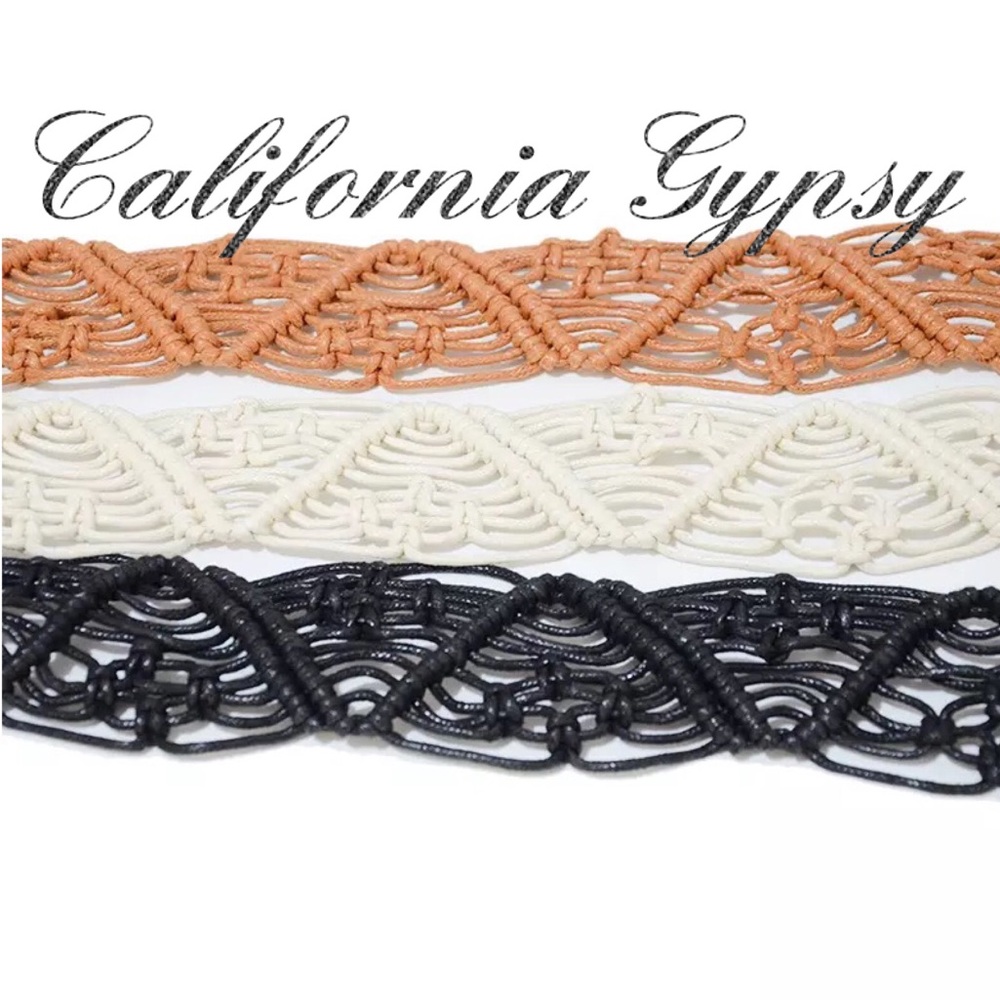 Macrame Retro Boho Belt 🎉RESTOCKED🎉 - Picture 3 of 3